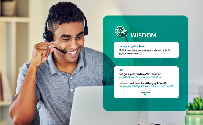 Contact Centre Agent using Amazon Connect Wisdom